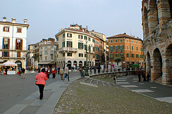 ... im Centrum von Verona ...