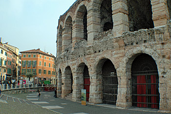 ... im Centrum von Verona ...