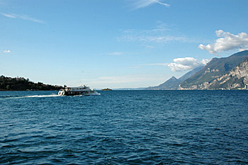 ... und die Reise geht Richtung Süden über Salo, Garda bis Bardolino ...