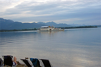 ... die Beachbar in Übersee ...