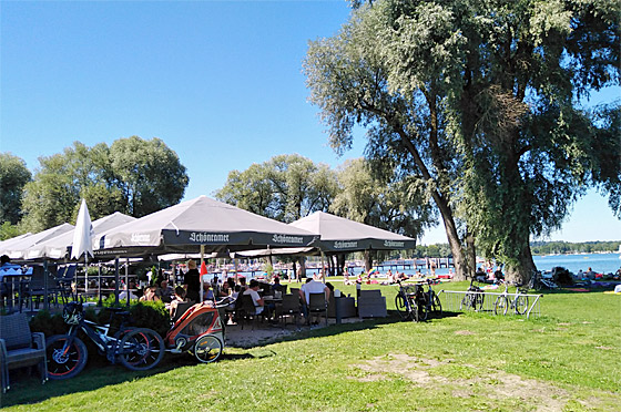 ... das Mittagessen gab es im Sallers Badehaus ...