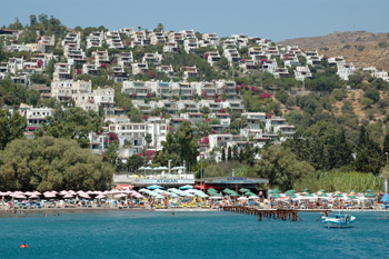 ... der Strand von Aspat Koyu ...