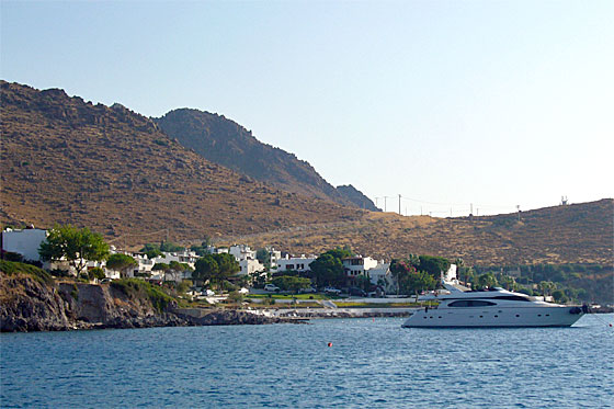 ... ein sehr interessanter View in der Bucht von Aspat Koyu ...