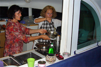 ... das Essen ist gleich fertig ...