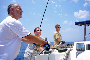 ... dann lasst die Segel mal raus ...