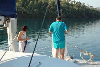 ... da haben wohl welche im Freien übernachtet ...