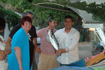 ... das ist doch ein schöner Fisch! Watt? ...